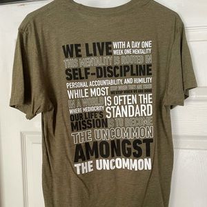 David goggins t shirt motivation